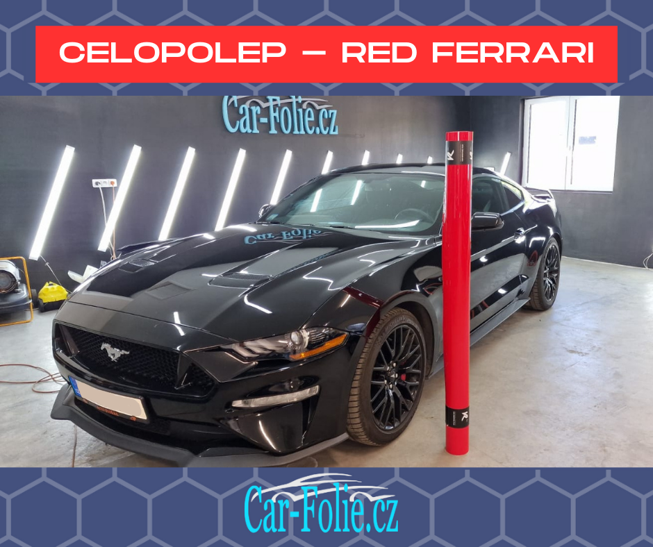 Ferrari červená