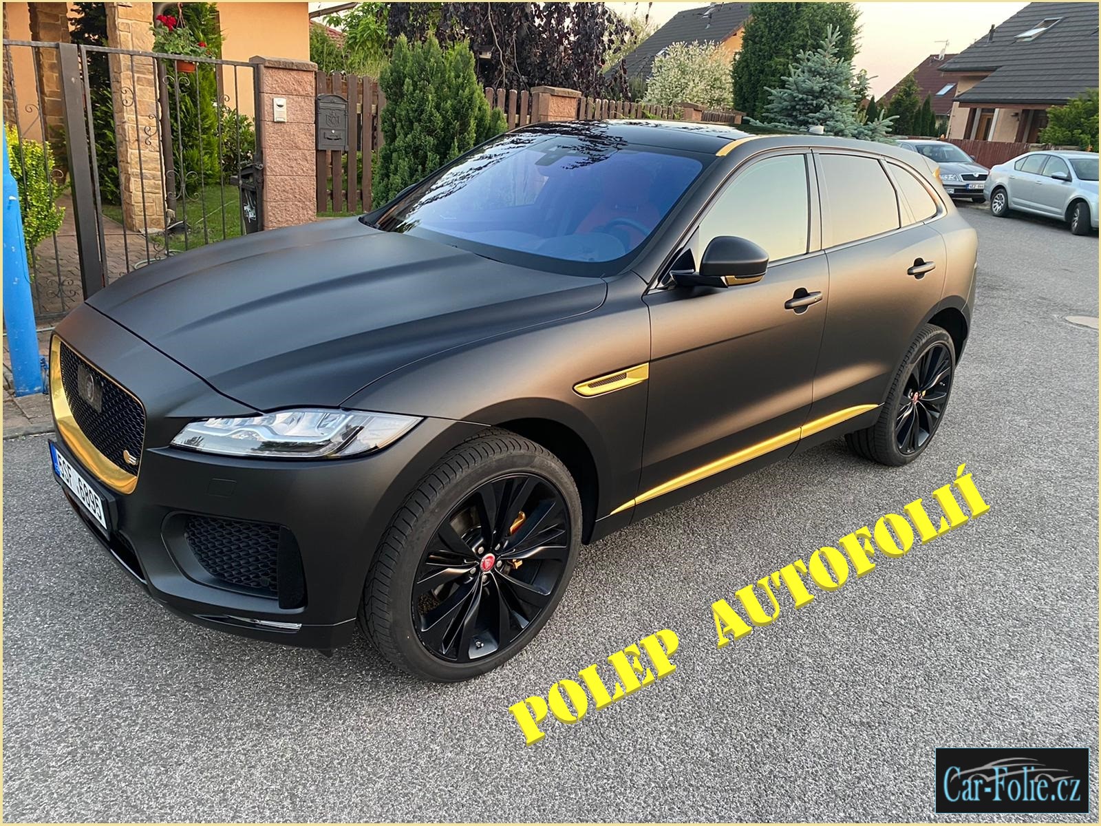 Jaguar černý mat