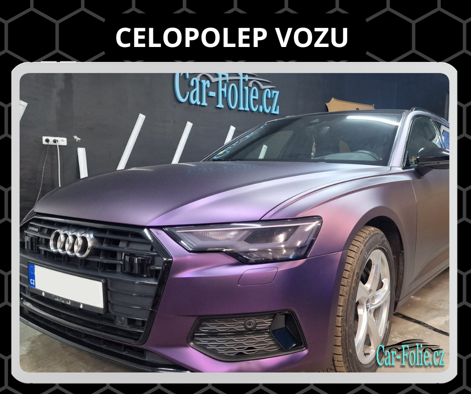 Audi fialová