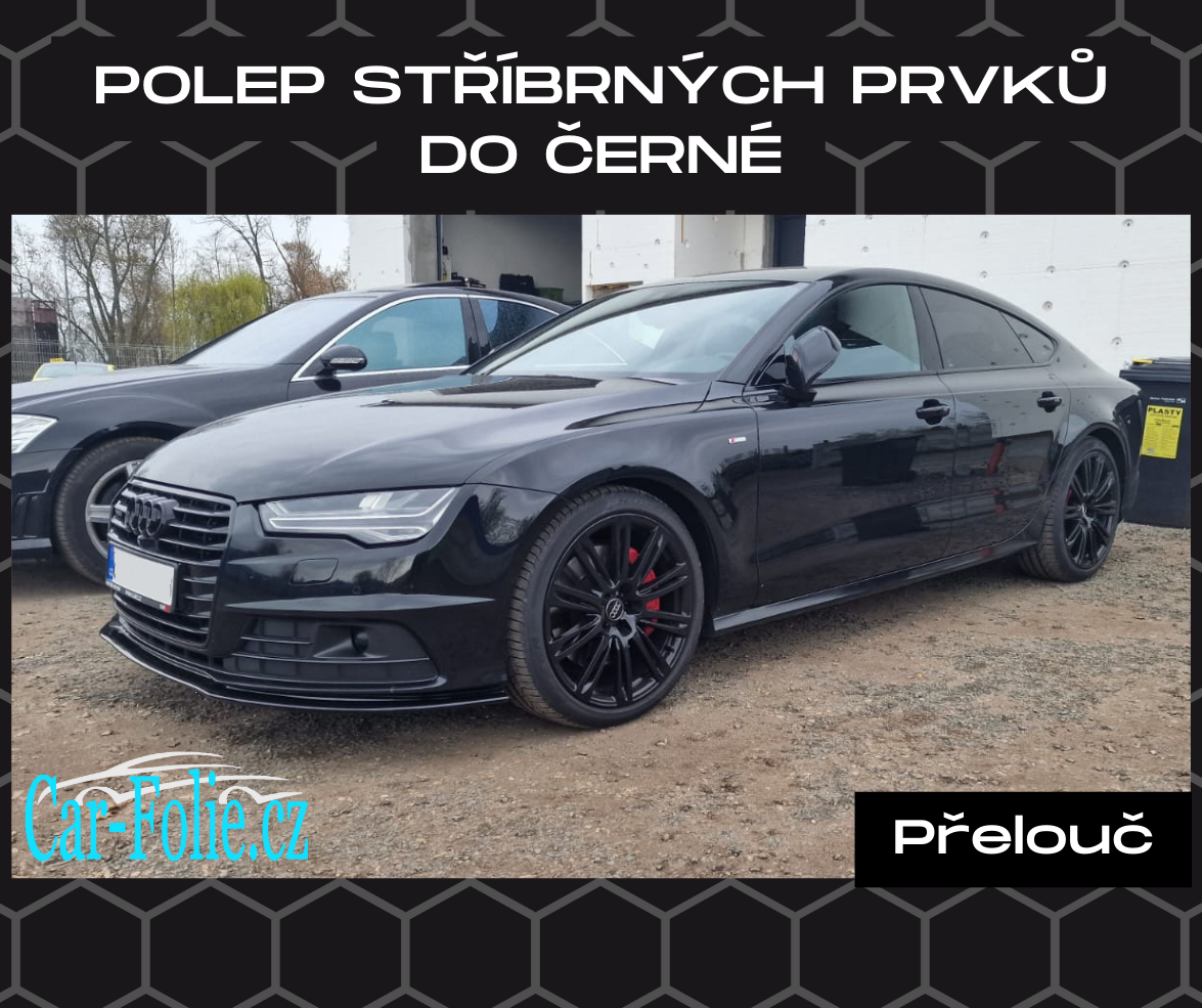 Stříbrná do černé