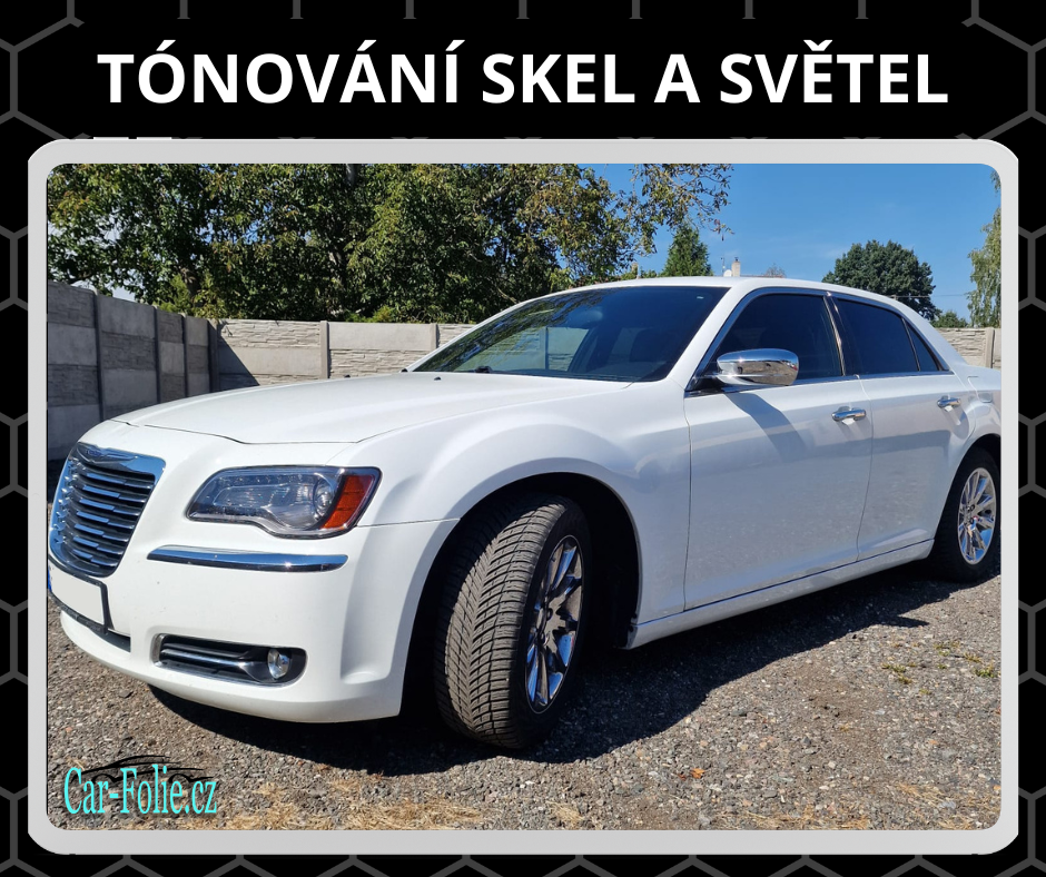 Tónování skla světla