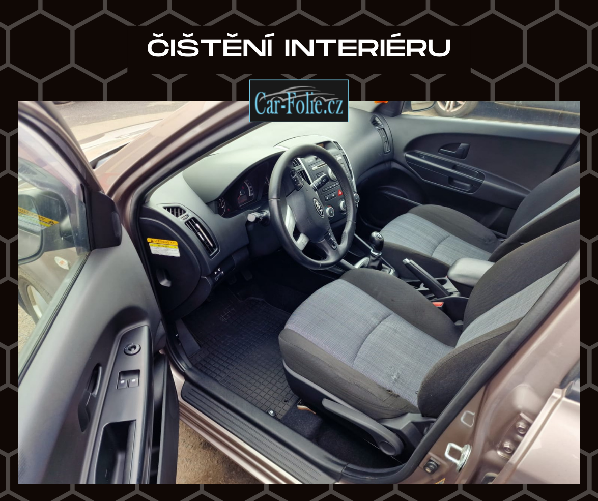 Čištění interiéru duben